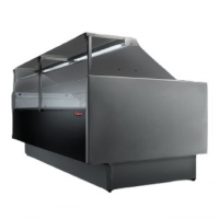 Vitrină frigorifică de colț TECNODOM MR 9.5 90° AA VDP, tip deschis