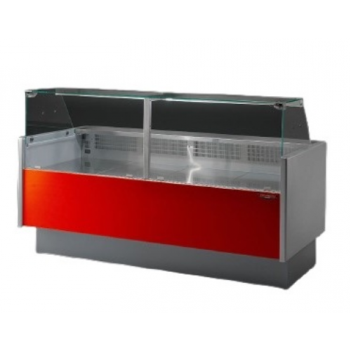 Угловая холодильная витрина TECNODOM MR 80 90° AA VDP, открытый тип