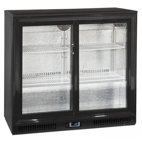 Dulap frigorific bar cu 2 usi glisante, DB201S, Tefcold