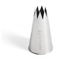 Duză pentru pungă de patiserie Star Nozzle E8, 2111.13N, de Buyer