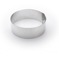 Inel reglabil d 18-36 cm, h-6,5 cm (inox)