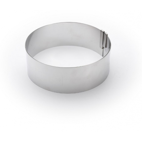 Inel reglabil d 18-36 cm, h-6,5 cm (inox) Inel reglabil d 18-36 cm, h-6,5 cm (inox)