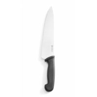 Cuțit de bucătar HACCP negru 240 mm, Hendi