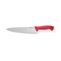 Cuțit de bucătar HACCP roșu 240 mm, Hendi