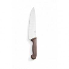 Cuțit de bucătar HACCP maro 240 mm, Hendi