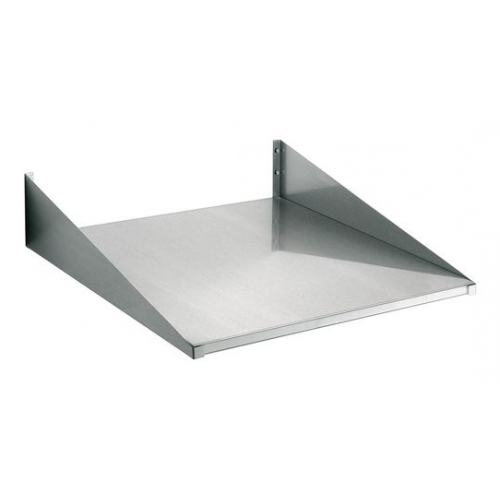 Polita de perete 600x600mm, CNS pentru HoReCa