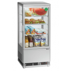 Мини-витрина холод. 78L, серебр., 700778G, Bartscher