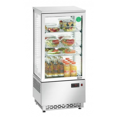 Мини-витрина холод. 78L, нерж. ст., 700478G, Bartscher