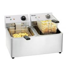 Friteuza electrica "Snack IV" 2 x 8 l.