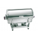 Chafing dish dreptunghiular cu capac roll top