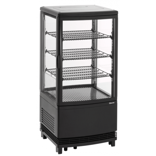 Mini vitrina frigorifica 75L2T neagra, 700387, Bartscher