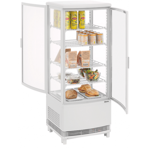 Mini vitrina frigorifica 98L2T alba, 700498, Bartscher