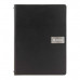 Папка для меню Leather Range A4, черная