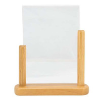 Ramă de masă A5, teak Securit Ramă de masă A5, teak Securit