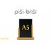 Tablă de masă cu suport A5, teak
