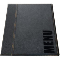Папка для меню Trendy A4, черная Securit Папка для меню Trendy A4, черная Securit