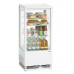 Mini frigider-vitrină Bartscher 78 l, alb
